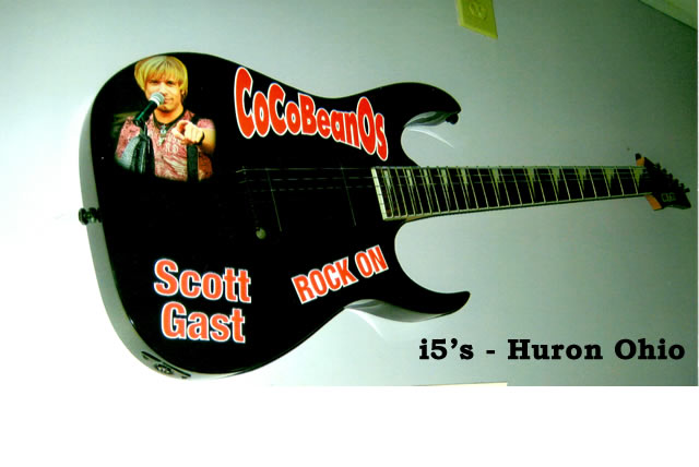 Scott Gast - i5s memorial guitar