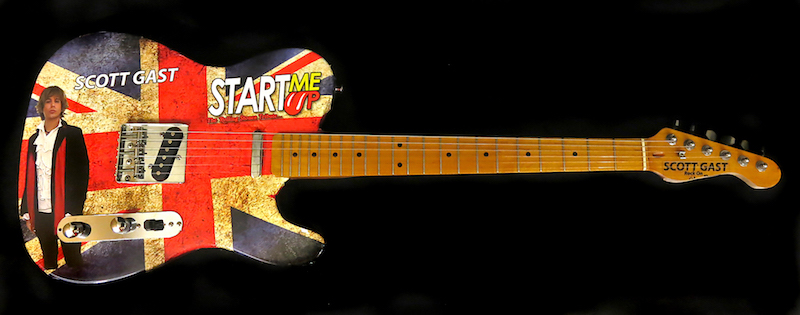 Start Me Up Tribute Guitar